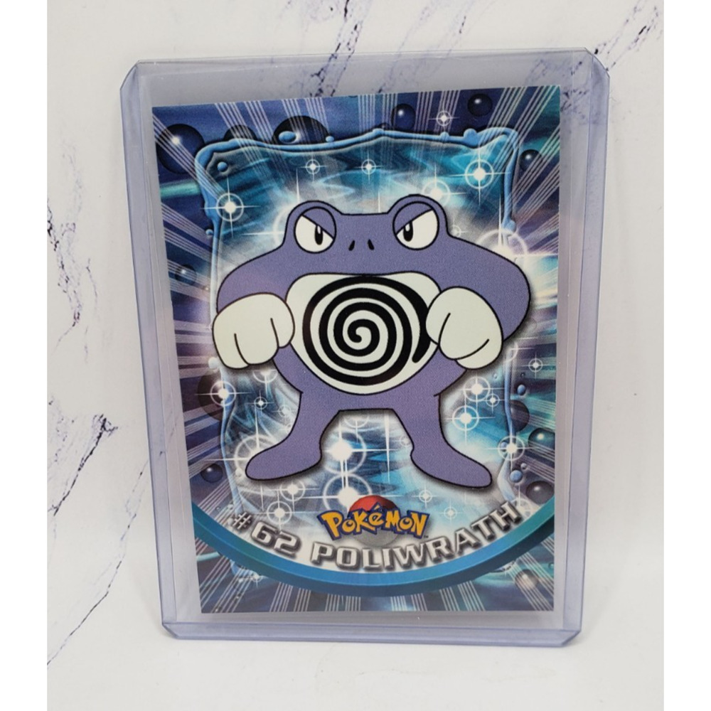 Topps Polywrath #62 Pokemon Trading Card Game 1999 TV Series Vintage